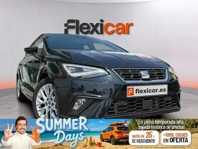 Usado Seat Ibiza FR 115 CV (84 kW) 2024 Negro Utilitario