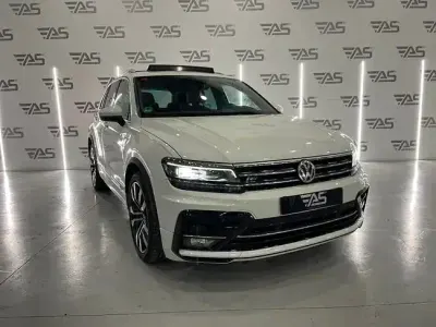 Käytetty VW Tiguan Sportline 190 HP (139 kW) 2017 Valkoinen Katumaasturi
