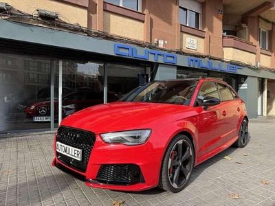 Usado Audi RS3 Sportback 367 CV (269 kW) 2016 Rojo Utilitario