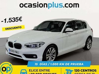 Usado BMW 118 136 CV (100 kW) 2018 Blanco Utilitario