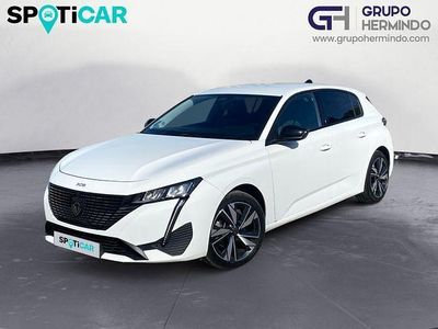 Usado Peugeot 308 Allure 130 CV (95 kW) 2022 Blanco Berlina