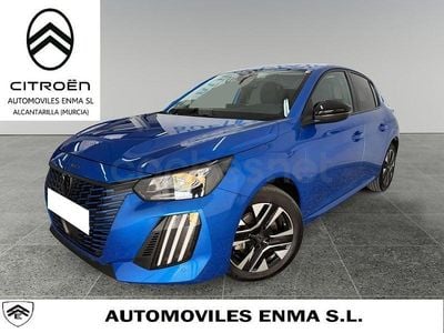 Usado Peugeot 208 Allure 100 CV (73 kW) 2024 Azul Utilitario