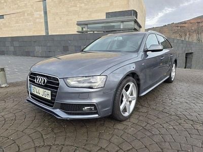 Usado Audi A4 Advanced 150 CV (110 kW) 2015 Gris / plata Familiar