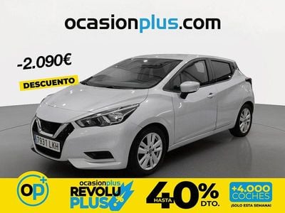 Usado Nissan Micra Acenta 100 CV (73 kW) 2020 Gris / plata Berlina