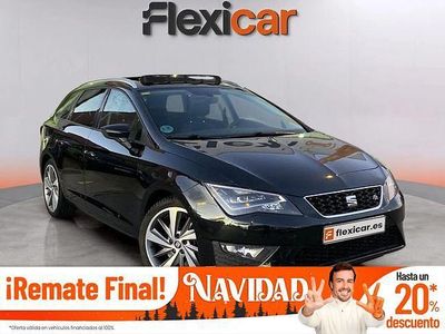 Negro Usado 2016 Seat Leon FR Familiar | 14.590 € (Precio justo)