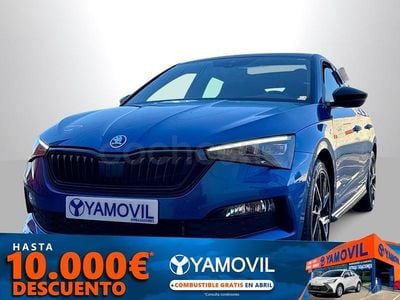 Usado Skoda Scala Monte Carlo 150 CV (110 kW) 2023 Azul Utilitario