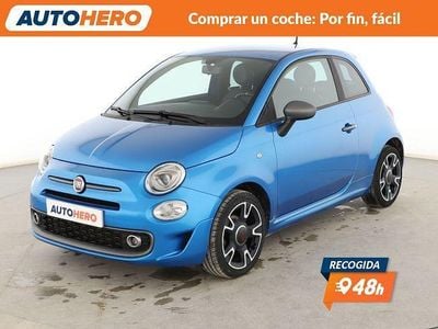 Usado Fiat 500 Sport 70 CV (51 kW) 2018 Azul Utilitario