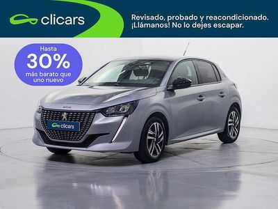 Usado Peugeot 208 Allure 100 CV (73 kW) 2023 Gris Utilitario