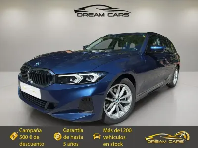 Usado BMW 318 150 CV (110 kW) 2022 Azul Familiar
