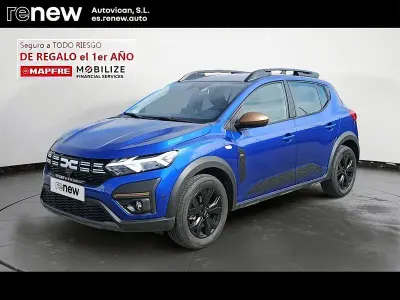 Nouvelle Dacia Sandero Extreme 100 ch (73 kW) 2025 Bleue Berline