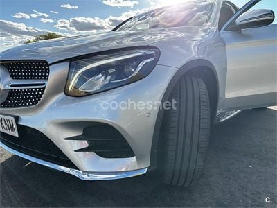 Usado Mercedes GLC250 211 CV (155 kW) 2018 Gris / plata Coupe
