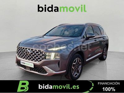 Gris / plata Usado 2021 Hyundai Santa Fe SUV | 30.850 € (Precio justo)