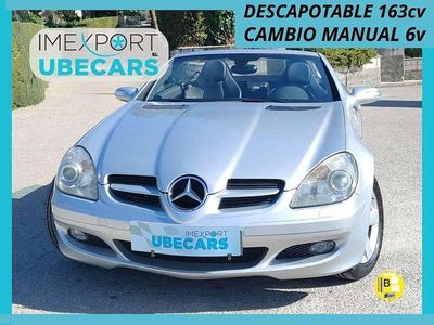 Usado Mercedes SLK200 163 CV (119 kW) 2004 Gris Descapotable
