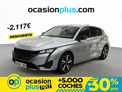 Usado Peugeot 308 Allure 130 CV (95 kW) 2022 Gris / plata Berlina