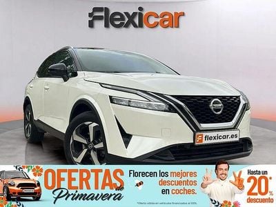 Usado Nissan Qashqai N-Connecta 158 CV (116 kW) 2021 Blanco SUV