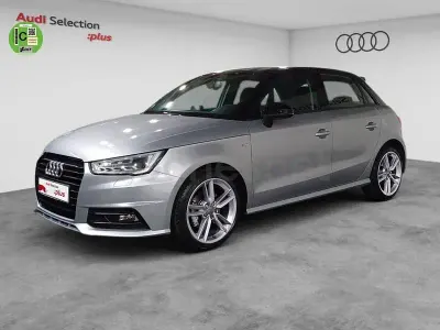 Usado Audi A1 Sportback Exclusive 116 CV (85 kW) 2018 Gris / plata Utilitario
