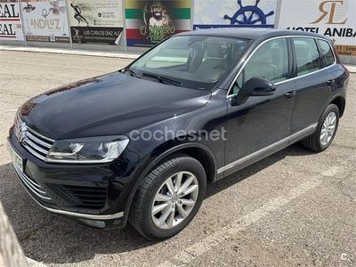 Negro Usado 2015 VW Touareg SUV | 20.500 € (Buen precio)