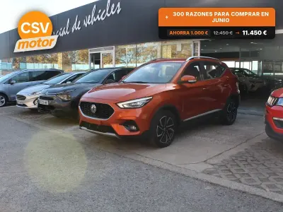 Usado MG ZS Luxury 106 CV (77 kW) 2022 Naranja SUV