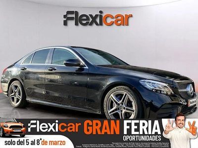 Usado Mercedes C200 160 CV (117 kW) 2019 Negro Berlina