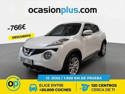 Usado Nissan Juke Acenta 115 CV (84 kW) 2017 Blanco SUV