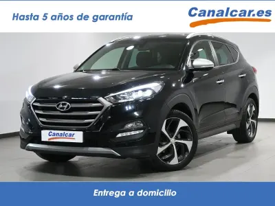 Usado Hyundai Tucson 177 CV (130 kW) 2018 Negro SUV