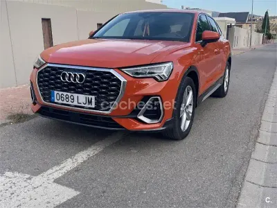Usado Audi Q3 Sportback S-Line 150 CV (110 kW) 2020 Naranja SUV