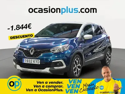Usado Renault Captur Zen 150 CV (110 kW) 2019 Azul SUV