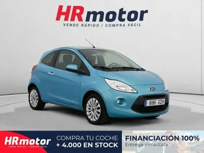 Usado Ford Ka Titanium 69 CV (50 kW) 2010 Azul Utilitario