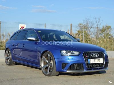 Usado Audi RS4 450 CV (330 kW) 2015 Azul Familiar