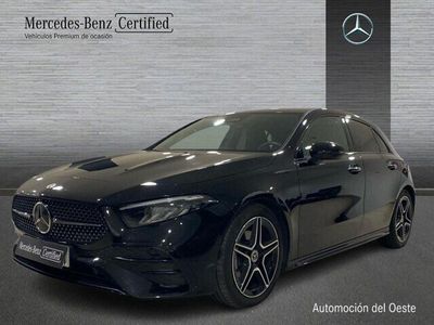Negro Usado 2024 Mercedes A200 AMG line Berlina | 35.900 € (Precio justo)