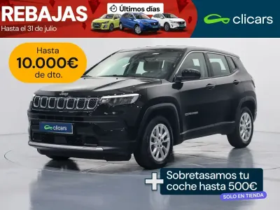 Usado Jeep Compass Altitude 130 CV (95 kW) 2025 Negro SUV