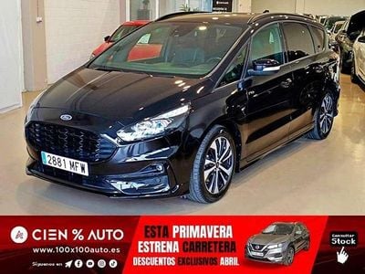 Usado Ford S-MAX ST-Line 190 CV (139 kW) 2023 Negro Monovolumen
