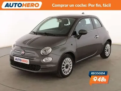 Usado Fiat 500 Lounge 71 CV (52 kW) 2019 Gris Berlina