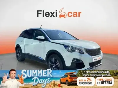 Usado Peugeot 3008 Allure 130 CV (95 kW) 2019 Blanco SUV