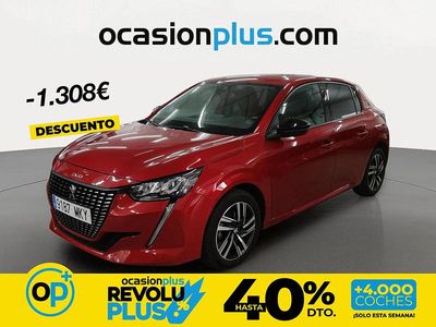 Usado Peugeot 208 Allure 100 CV (73 kW) 2023 Rojo Utilitario
