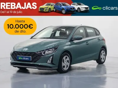 Usado Hyundai i20 84 CV (61 kW) 2025 Verde Utilitario
