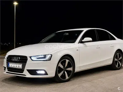 Usado Audi A4 S-Line 143 CV (105 kW) 2013 Blanco Berlina