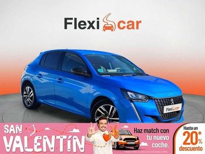 Usado Peugeot 208 Allure 101 CV (74 kW) 2023 Azul Utilitario