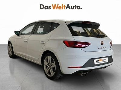 Usado Seat Leon FR 150 CV (110 kW) 2019 Blanco Berlina