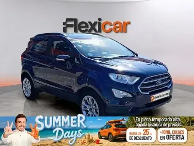 Usado Ford Ecosport Titanium 100 CV (73 kW) 2019 Azul SUV