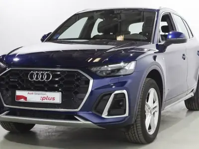 Usado Audi Q5 S-Line 367 CV (269 kW) 2022 Azul SUV