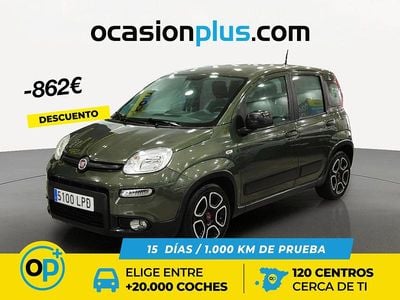 Verde Usado 2021 Fiat Panda City Life | 9490 € (Precio justo)