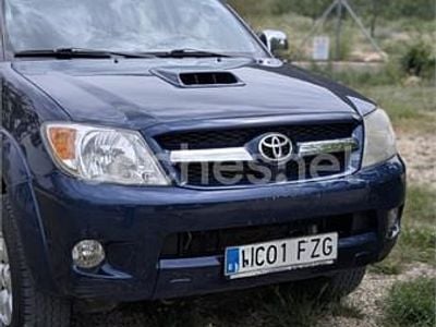 Usado Toyota HiLux 171 CV (125 kW) 2008 Azul Pickup/Camioneta