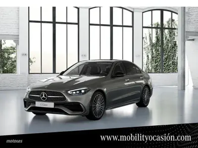 Usado Mercedes C220 200 CV (147 kW) 2022 Plateado Berlina