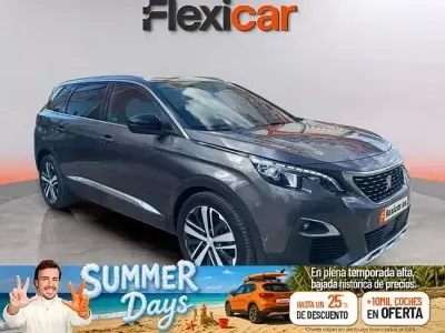 Usado Peugeot 5008 GT-line 130 CV (95 kW) 2017 Gris Monovolumen