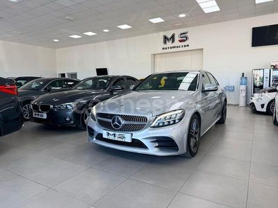 Usado Mercedes C220 194 CV (142 kW) 2019 Gris / plata Berlina