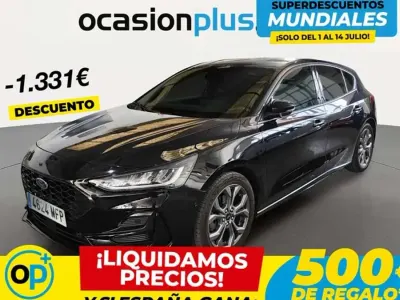 Usado Ford Focus ST-Line 155 CV (114 kW) 2023 Negro Utilitario