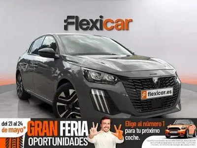 Usado Peugeot 208 Allure 100 CV (73 kW) 2025 Gris Utilitario