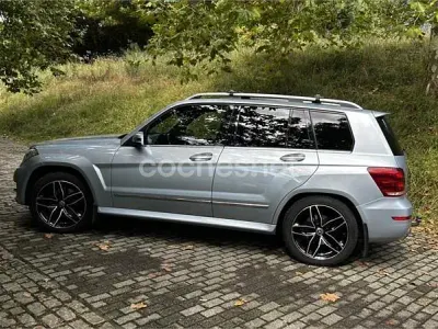 Usado Mercedes GLK250 204 CV (150 kW) 2014 Gris / plata SUV