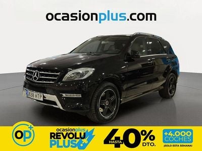 Usado Mercedes ML350 258 CV (189 kW) 2013 Negro SUV